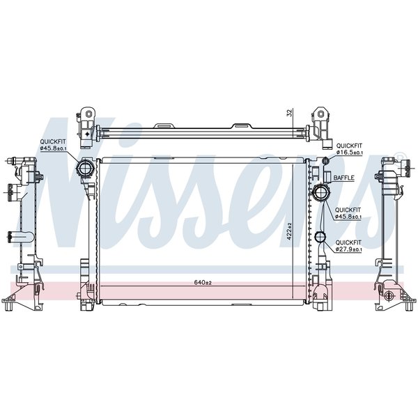 Nissen Radiator, 67167 67167